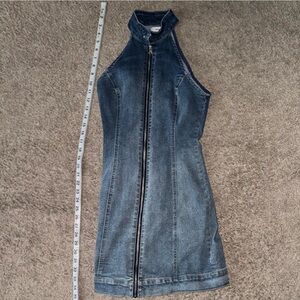 Forever 21 Denim Blue Mini Dress